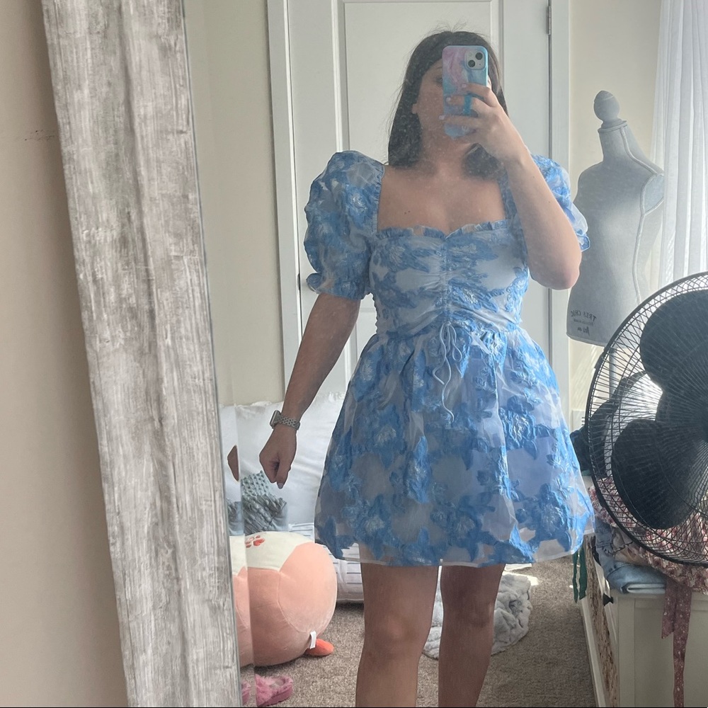 Colby Blue Mini Dress